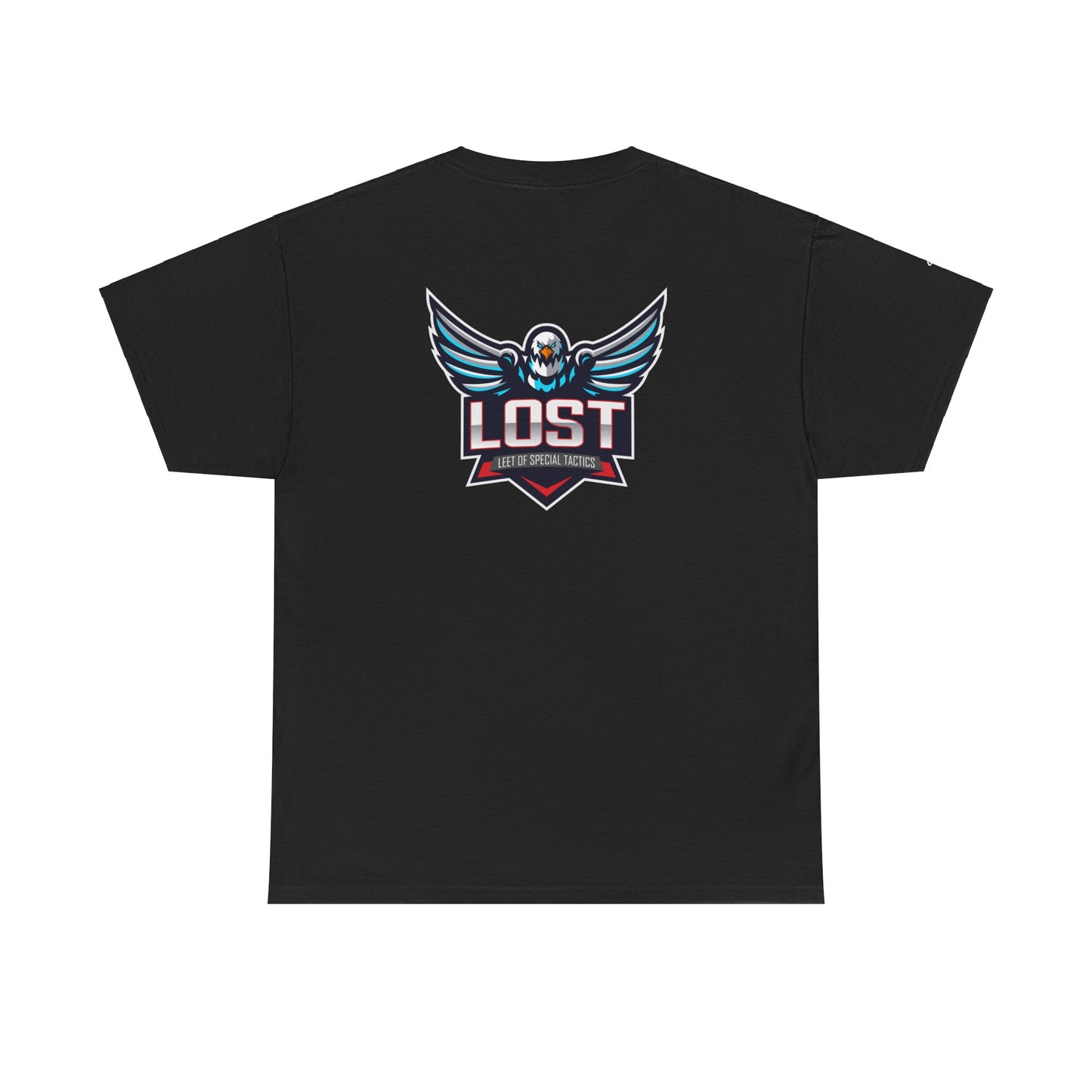 CaptainRosi85 - T-Shirt - Emote und Lost-Logo - CAPRosi auf Ärmel