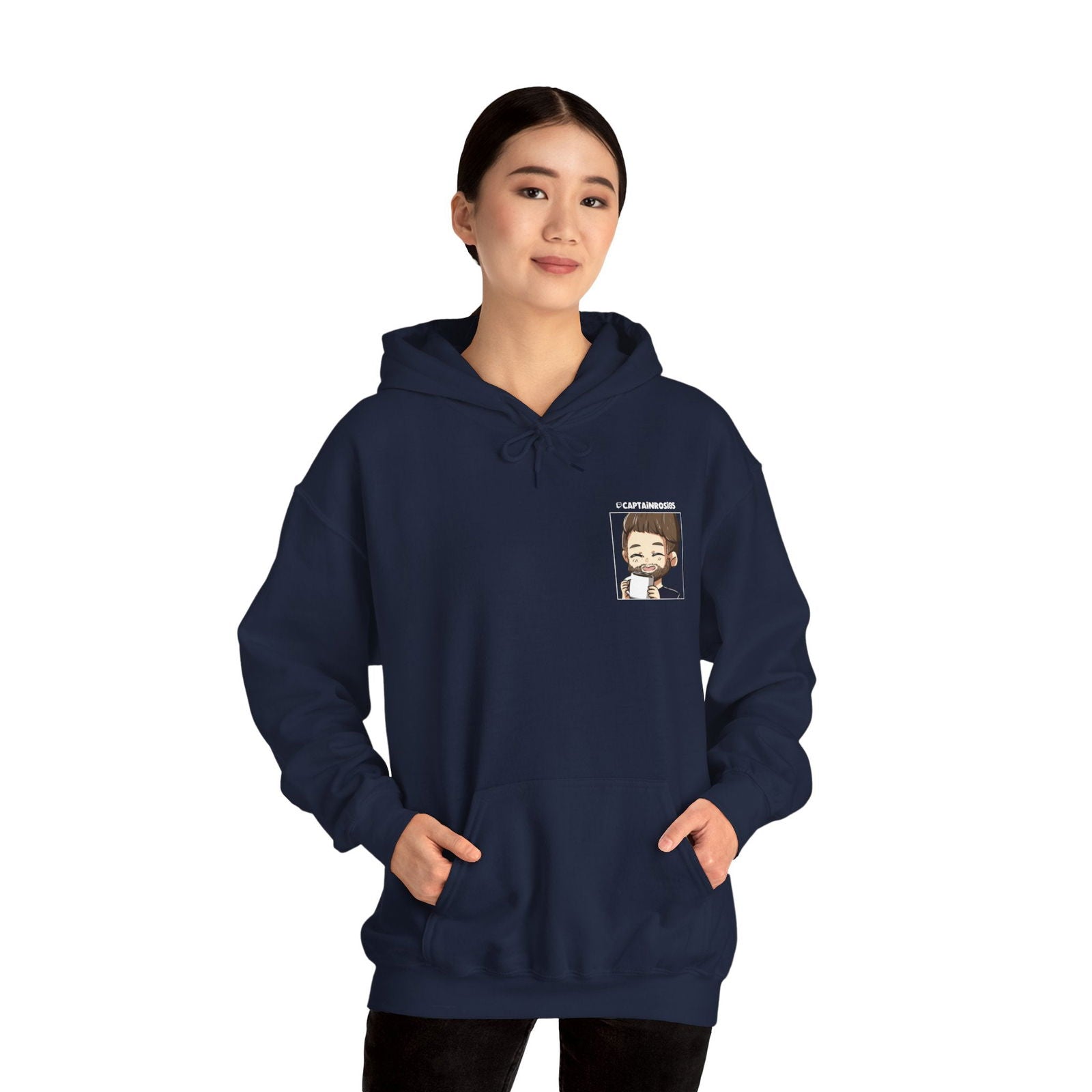 CaptainRosi85 - Hoodie - Emote & Lost-Logo - TassenFrollein