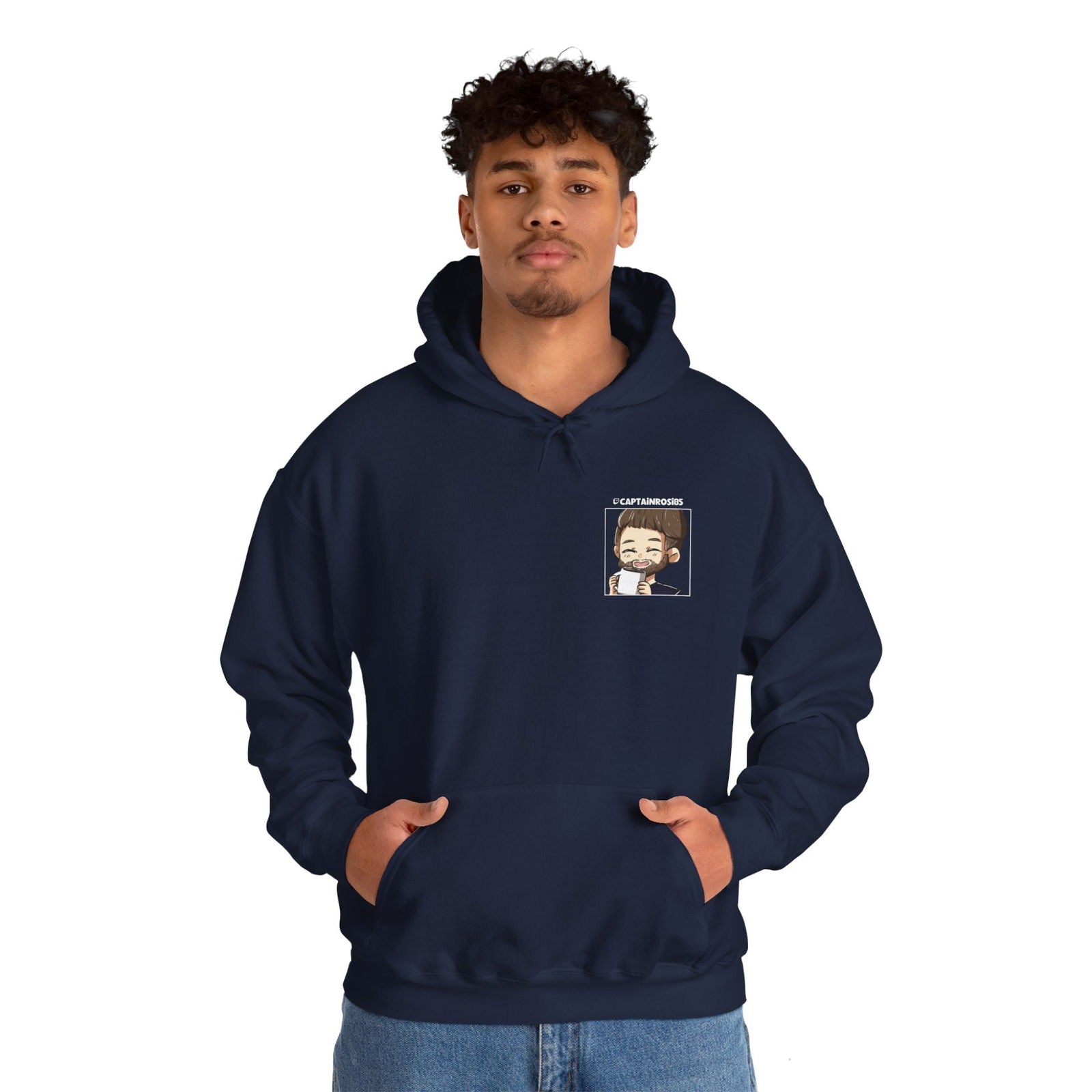 CaptainRosi85 - Hoodie - Emote & Lost-Logo - TassenFrollein
