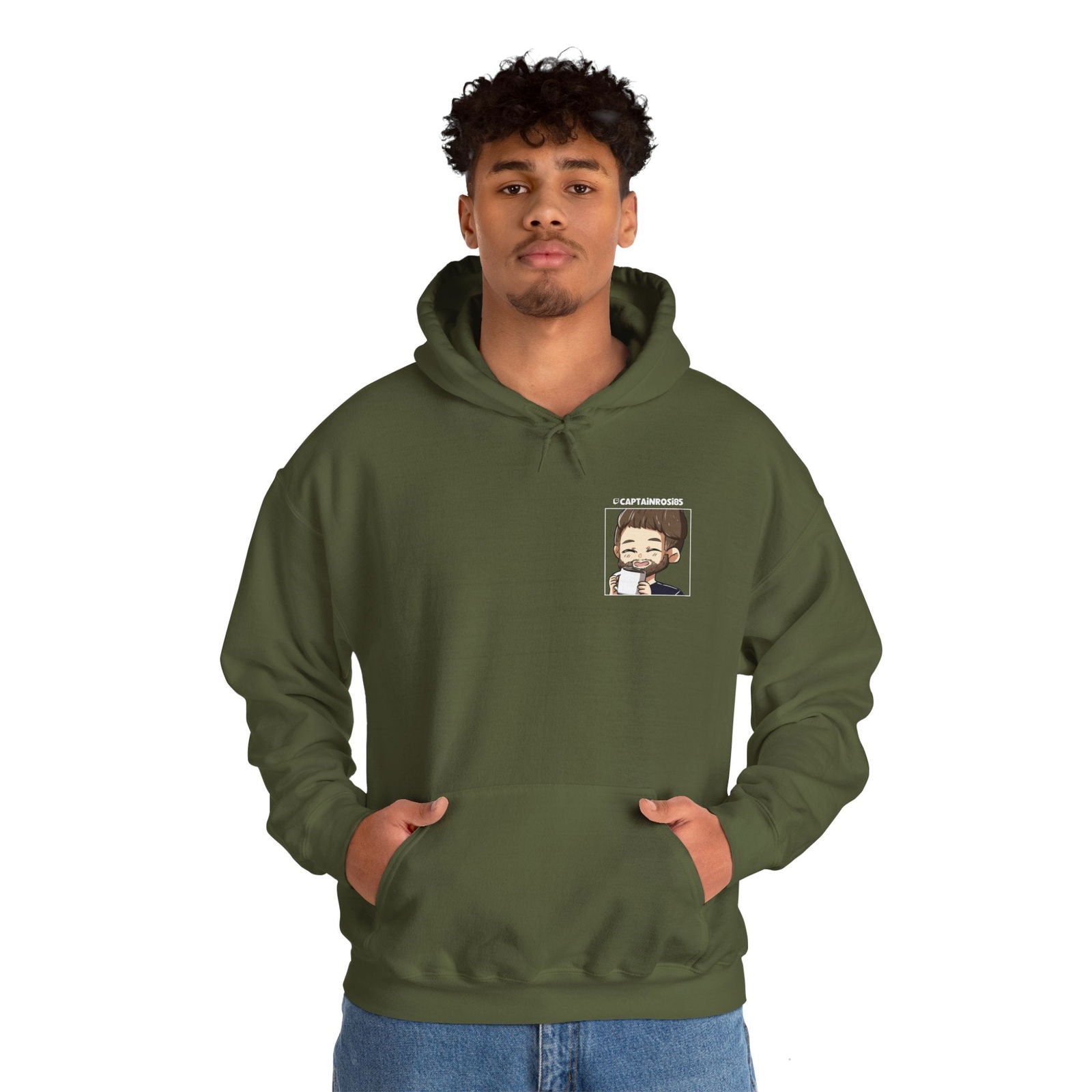 CaptainRosi85 - Hoodie - Emote & Lost-Logo - TassenFrollein
