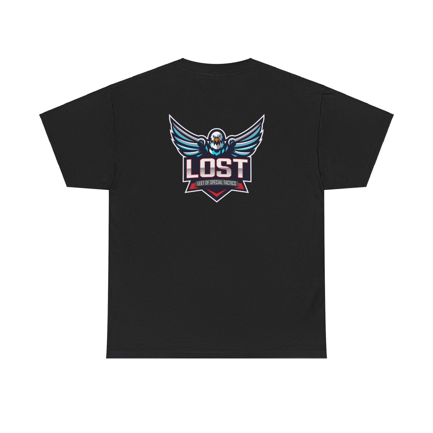 CaptainRosi85 - T-Shirt - Emote & Lost-Logo - Name auf Ärmel - TassenFrollein