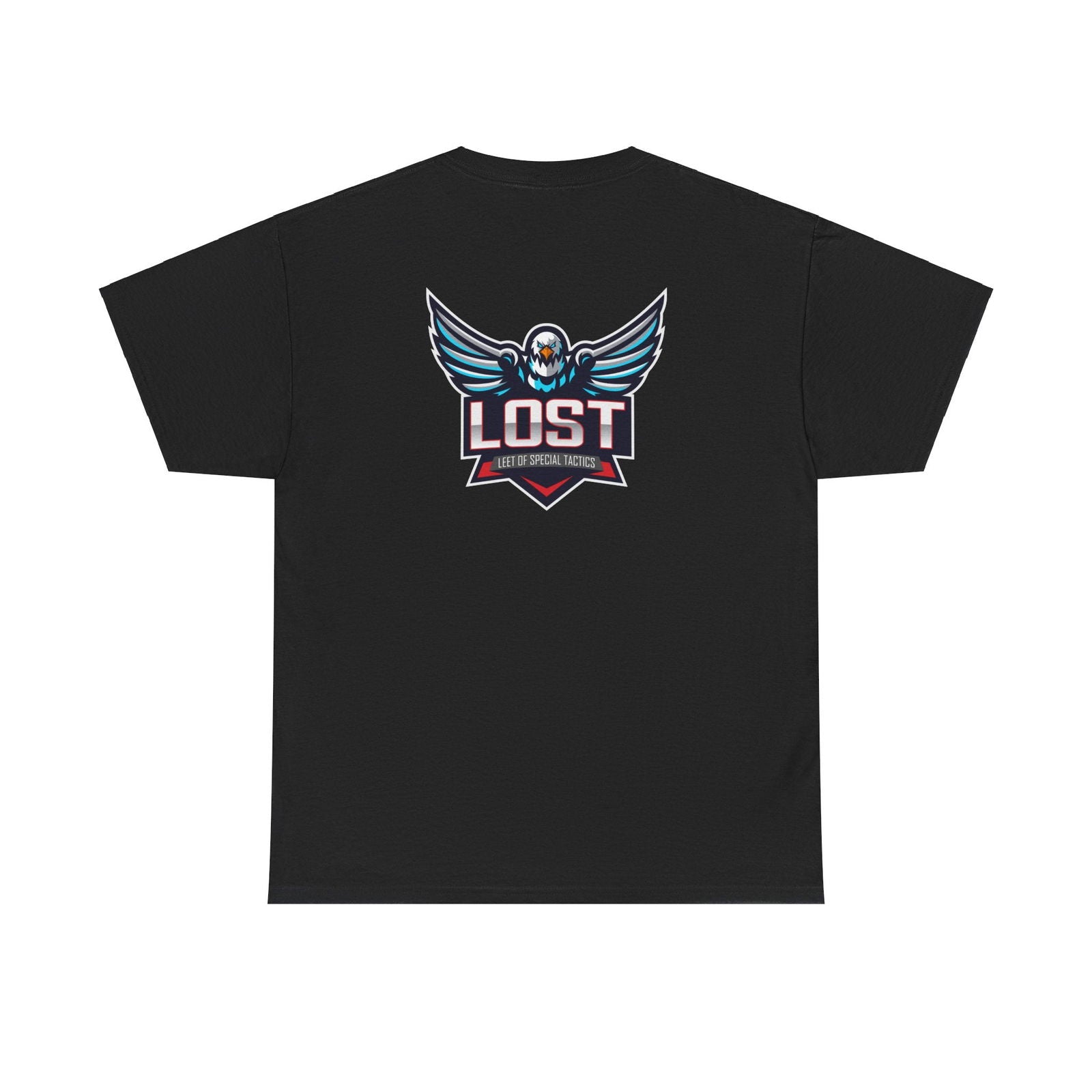 CaptainRosi85 - T-Shirt - Emote & Lost-Logo - Name auf Ärmel - TassenFrollein
