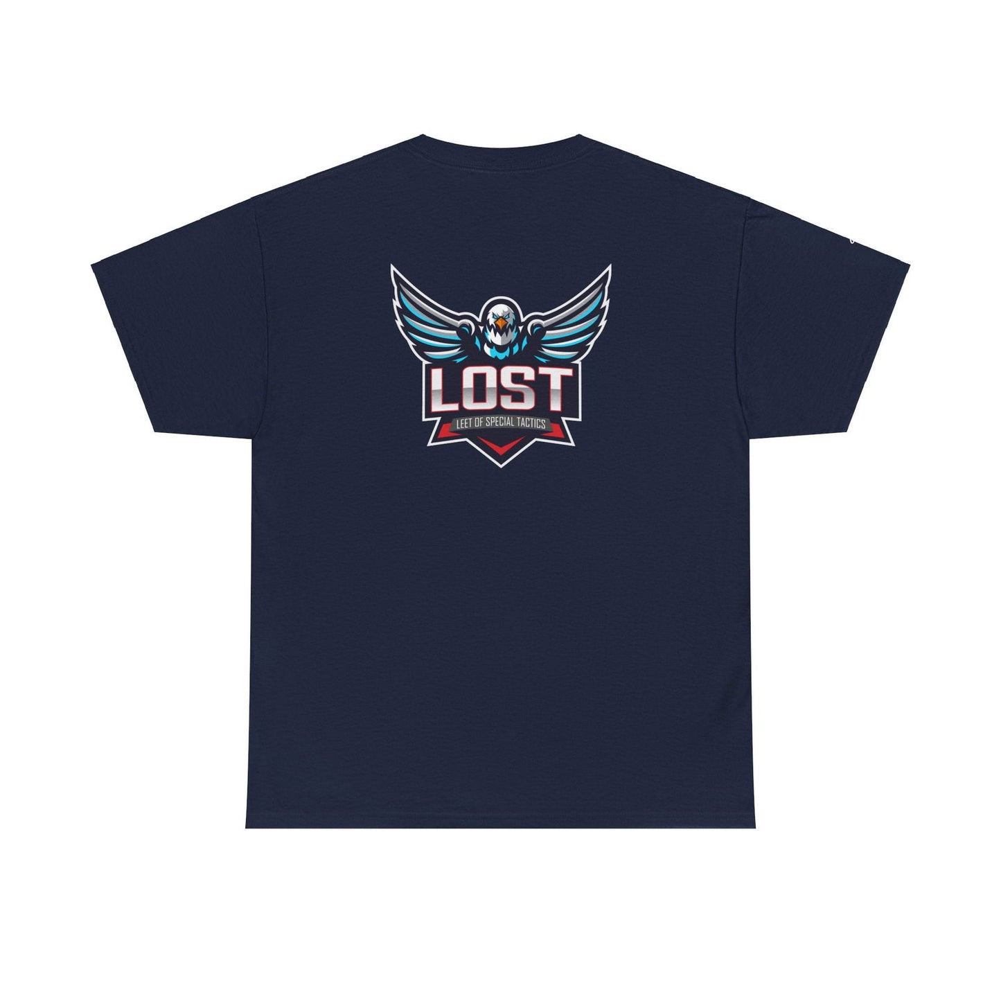 CaptainRosi85 - T-Shirt - Emote und Lost-Logo - CAPRosi auf Ärmel - TassenFrollein