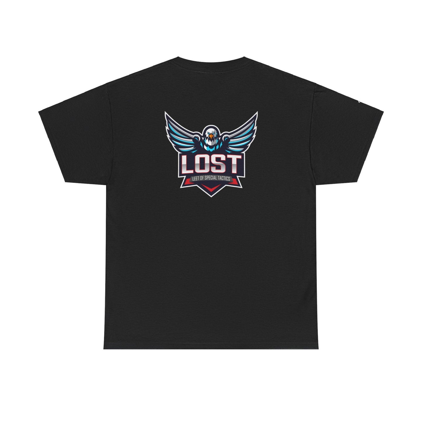 CaptainRosi85 - T-Shirt - Emote und Lost-Logo - CAPRosi auf Ärmel - TassenFrollein
