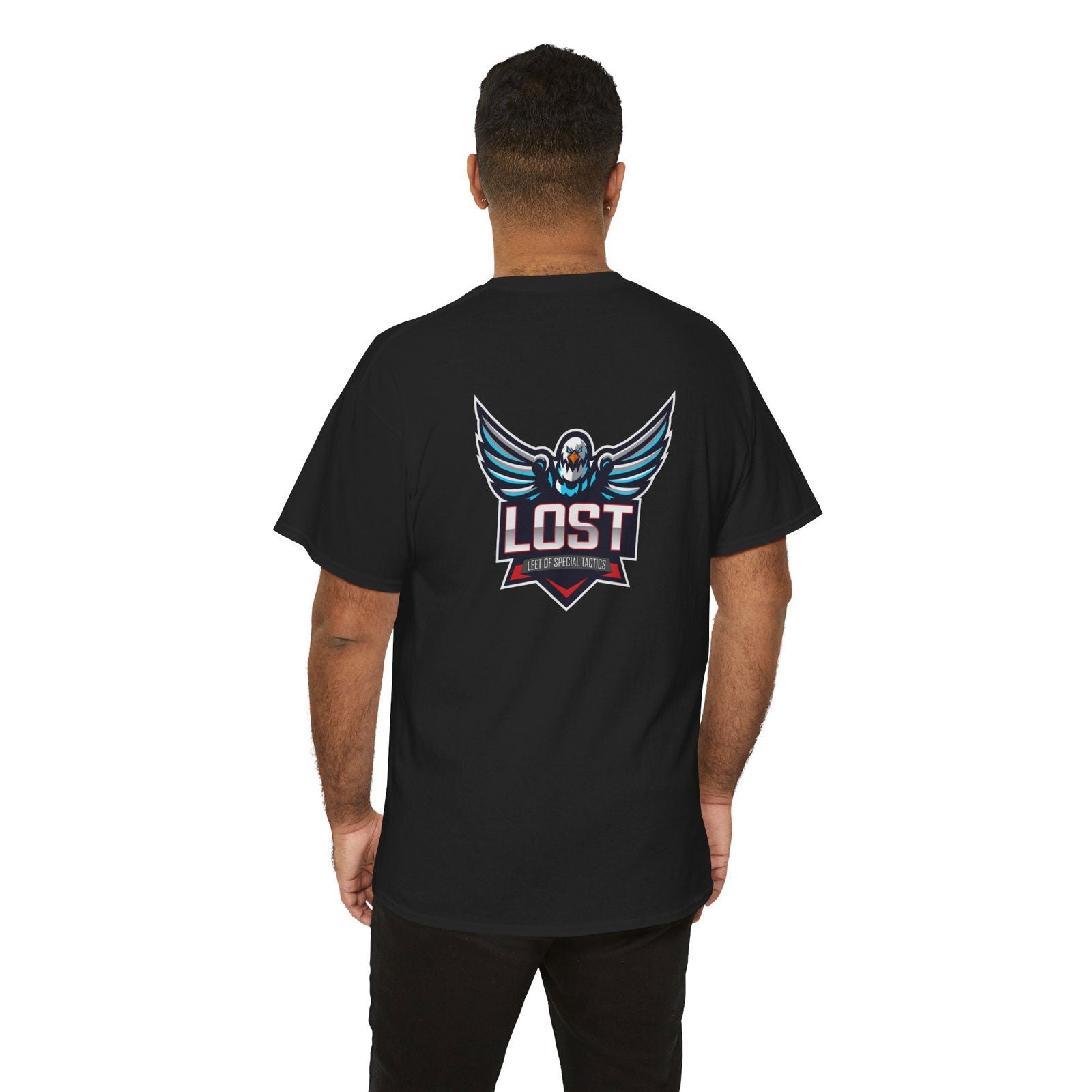 CaptainRosi85 - T-Shirt - Emote und Lost-Logo - CAPRosi auf Ärmel - TassenFrollein