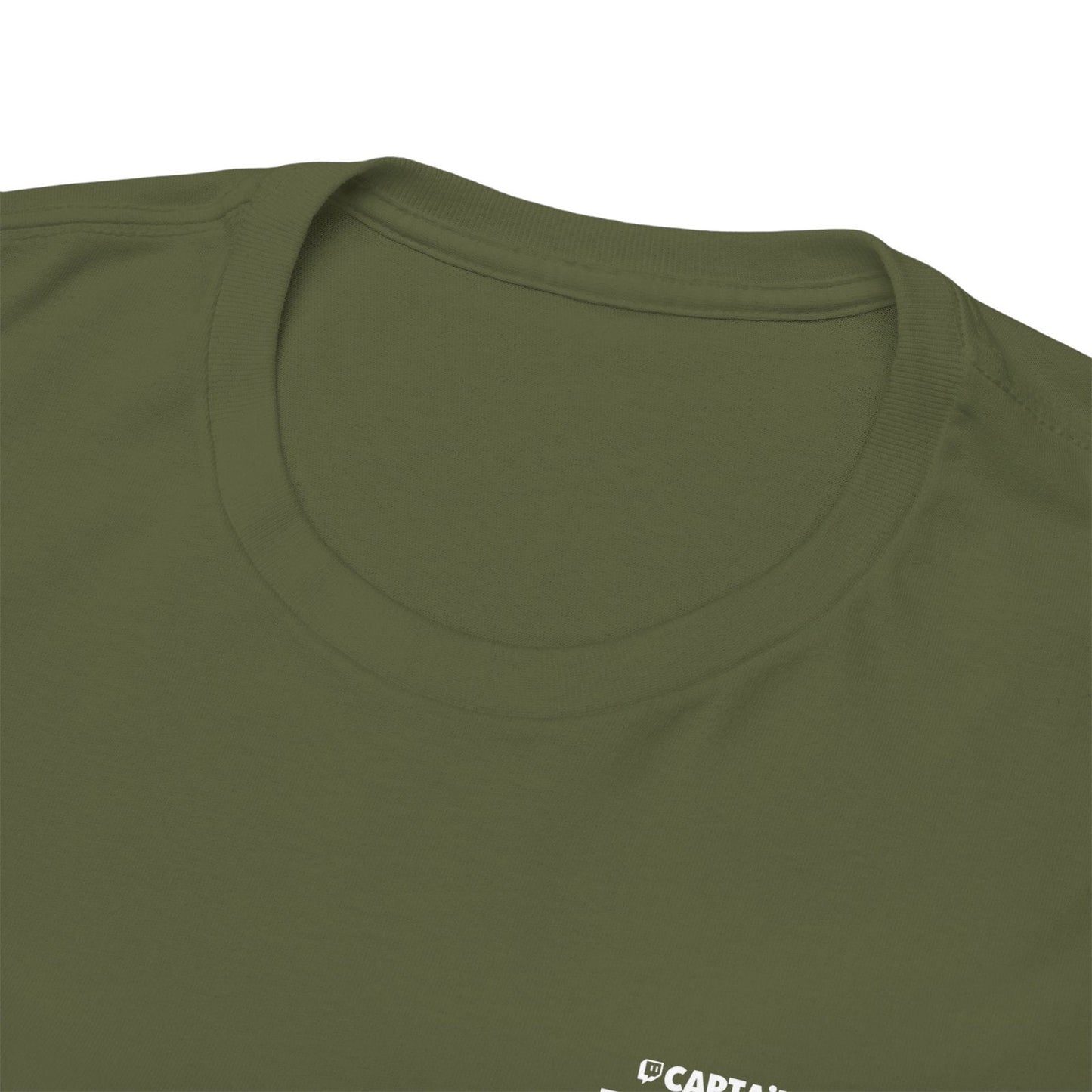CaptainRosi85 - T-Shirt - Emote und Lost-Logo - CAPRosi auf Ärmel - TassenFrollein