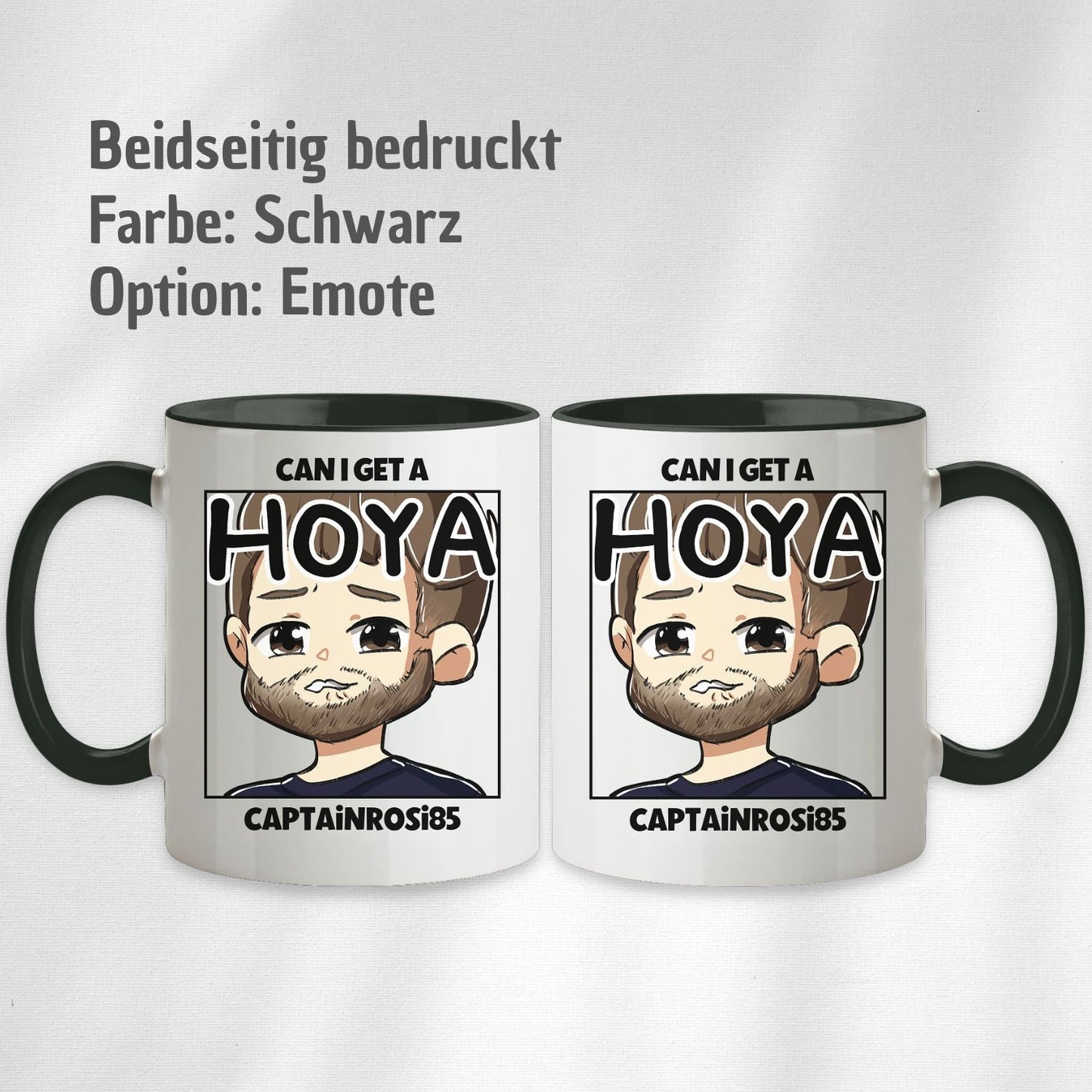 Tasse CaptainRosi85 "Can I get a hoya" - Streamer Merch - TassenFrollein