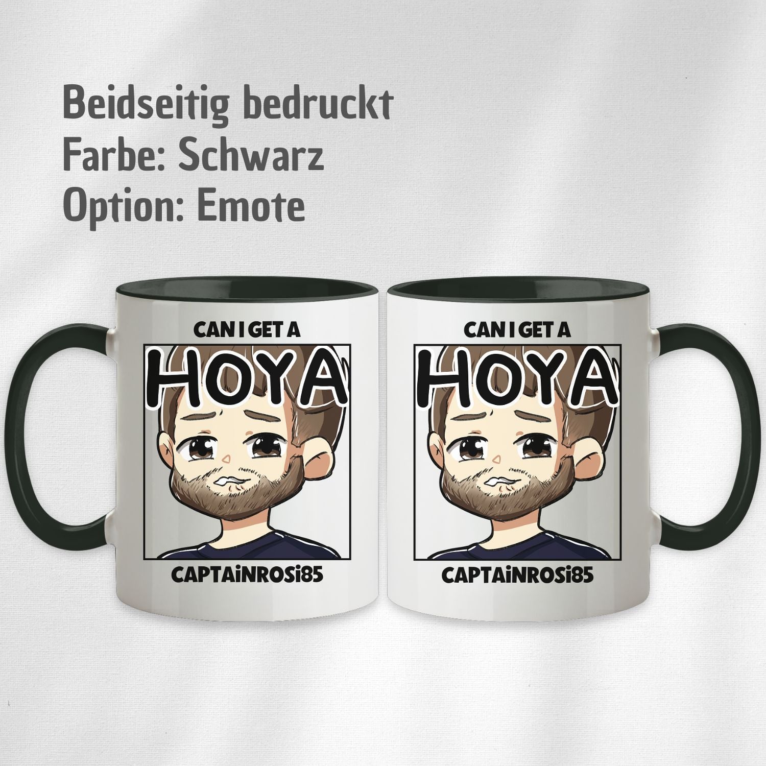 Tasse CaptainRosi85 "Can I get a hoya" - Streamer Merch - TassenFrollein