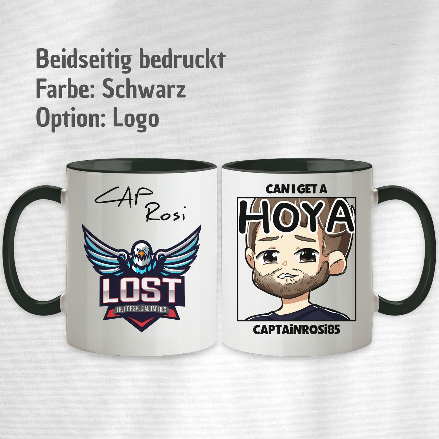 Tasse CaptainRosi85 "Can I get a hoya" - Streamer Merch - TassenFrollein