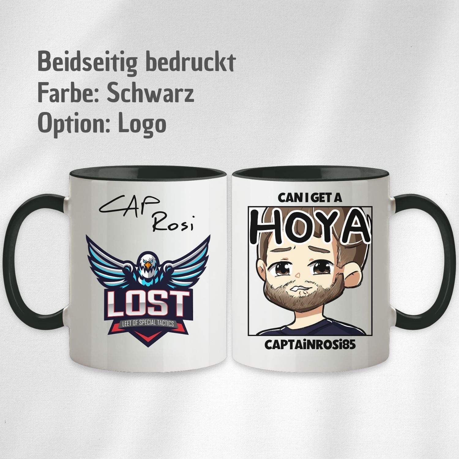 Tasse CaptainRosi85 "Can I get a hoya" - Streamer Merch - TassenFrollein