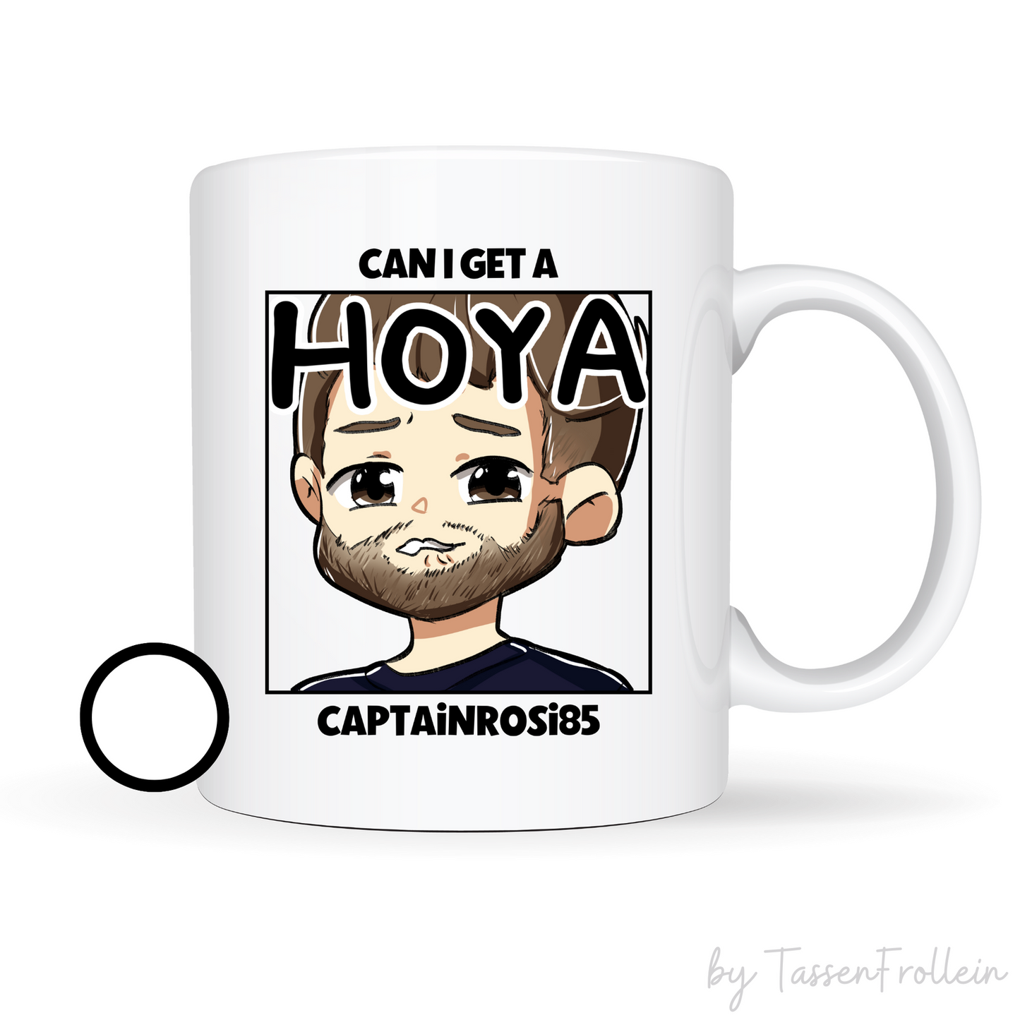 Tasse CaptainRosi85 "Can I get a hoya" - Streamer Merch - TassenFrollein