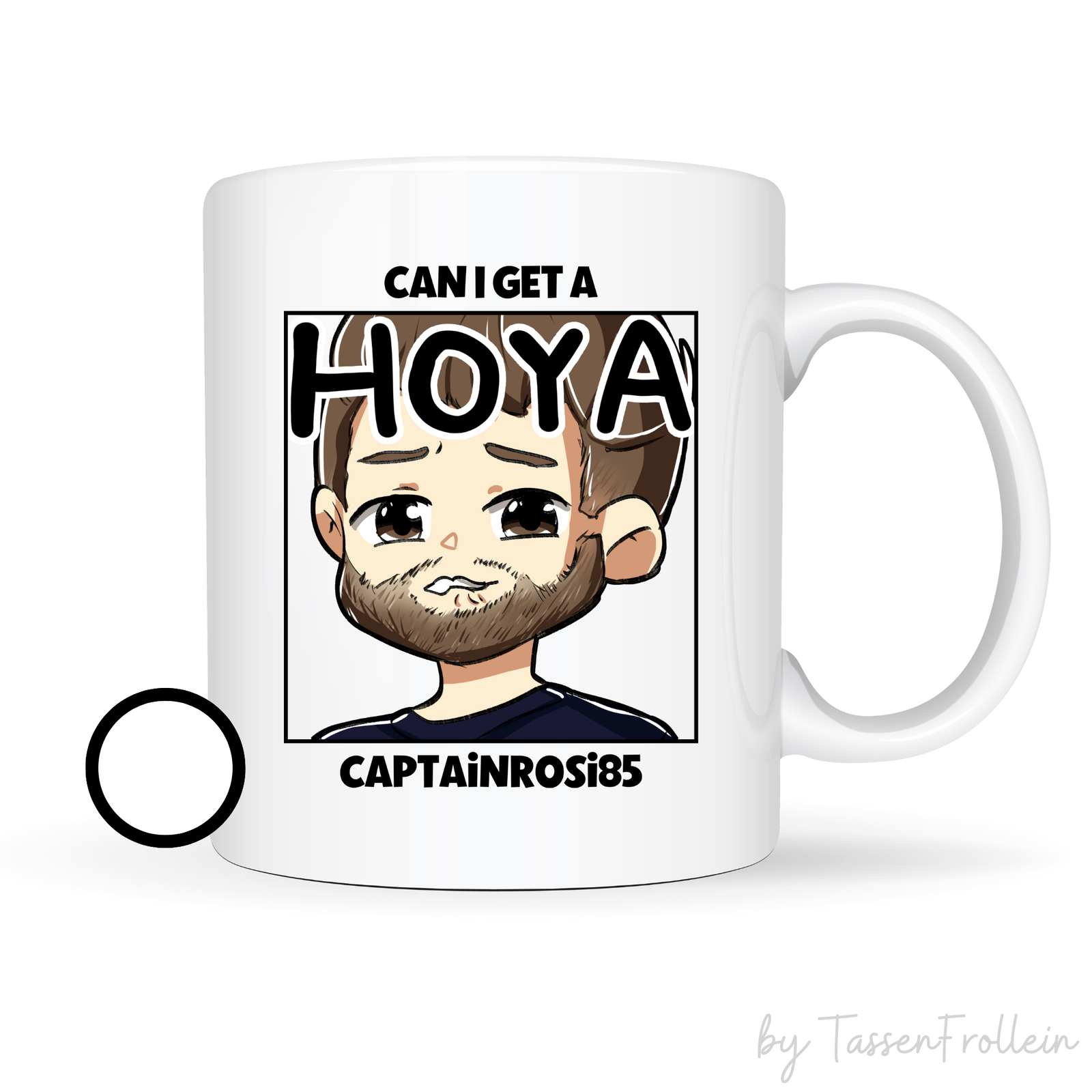 Tasse CaptainRosi85 "Can I get a hoya" - Streamer Merch - TassenFrollein