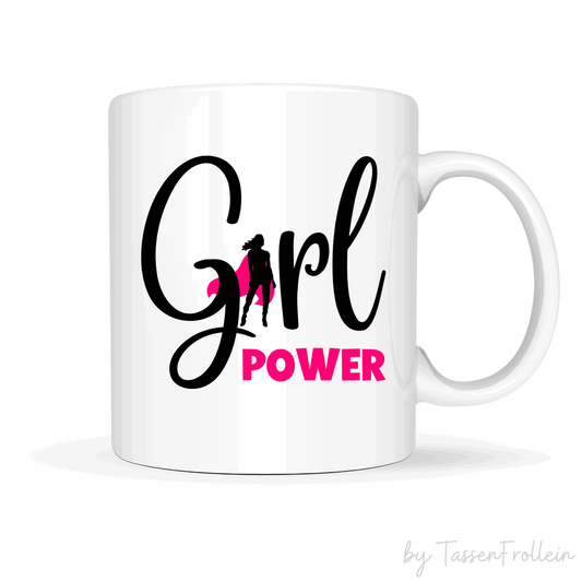 Tasse "Girl Power" - für starke Frauen - TassenFrollein