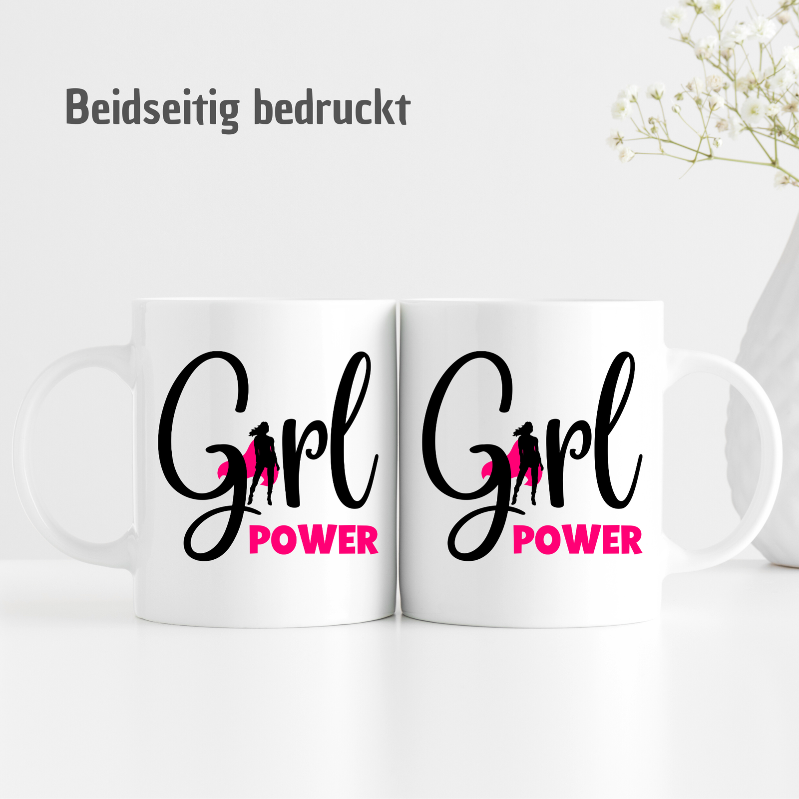 Tasse "Girl Power" - für starke Frauen - TassenFrollein