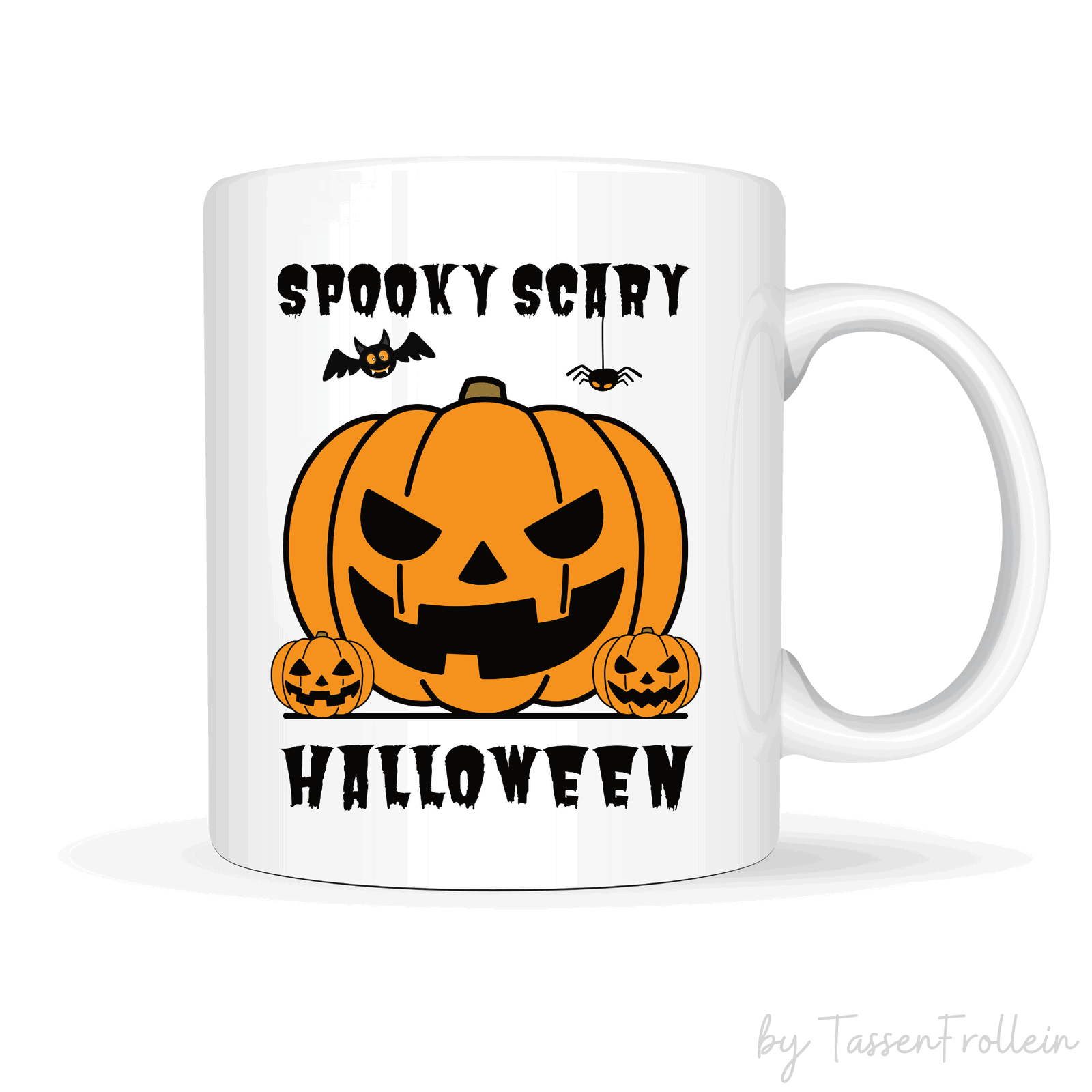 Tasse "Spooky Scary Halloween" - Pumpkins - Halloween Deko Tasse - TassenFrollein
