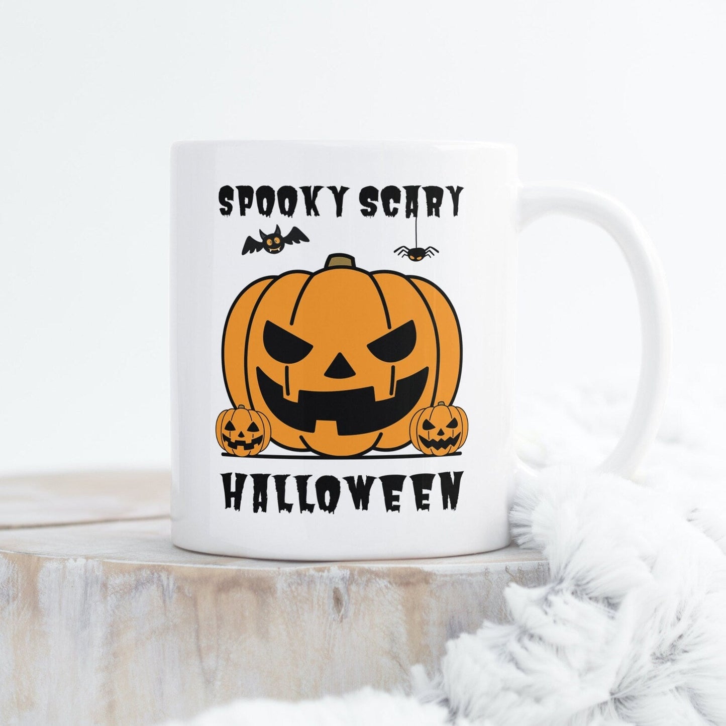 Tasse "Spooky Scary Halloween" - Pumpkins - Halloween Deko Tasse - TassenFrollein