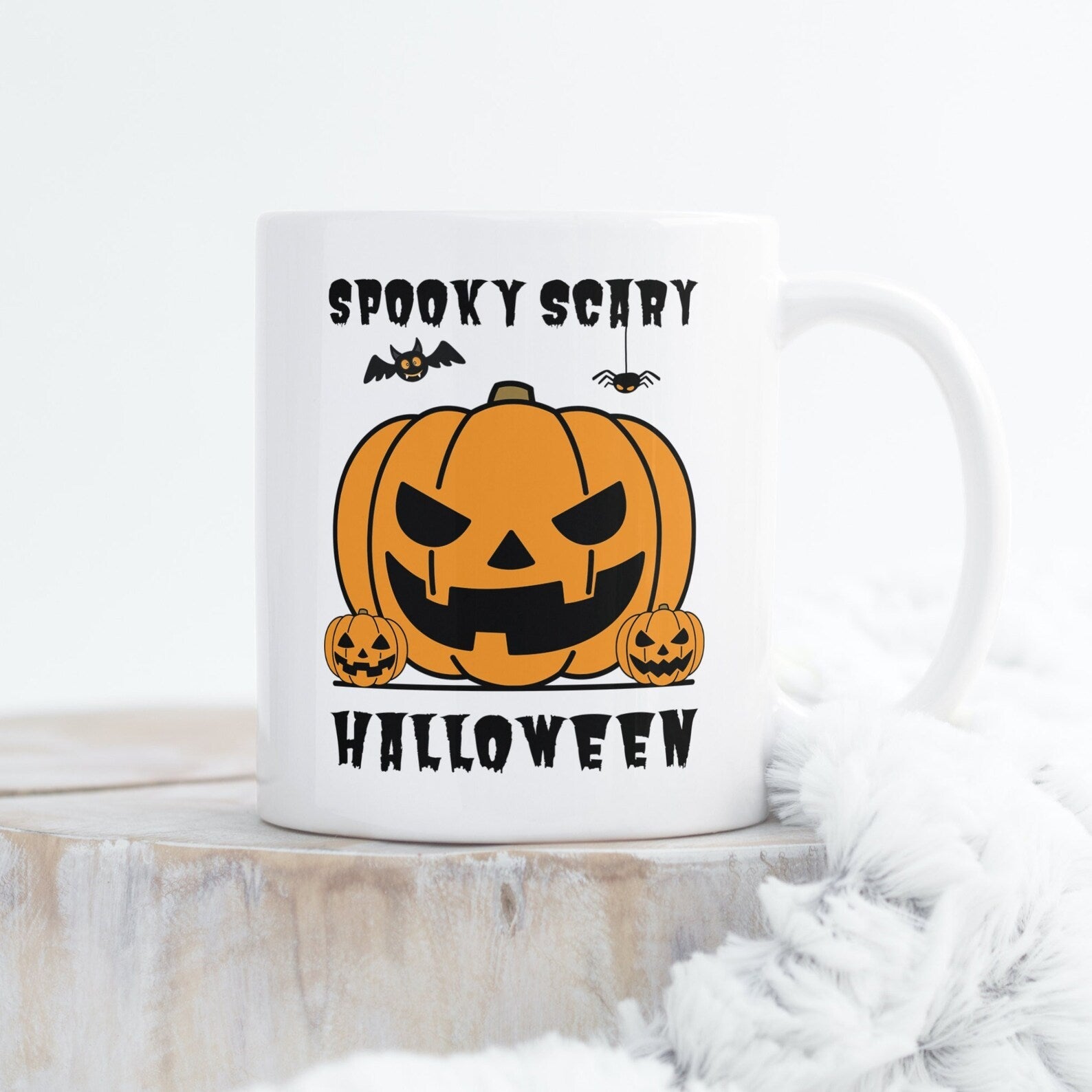Tasse "Spooky Scary Halloween" - Pumpkins - Halloween Deko Tasse - TassenFrollein
