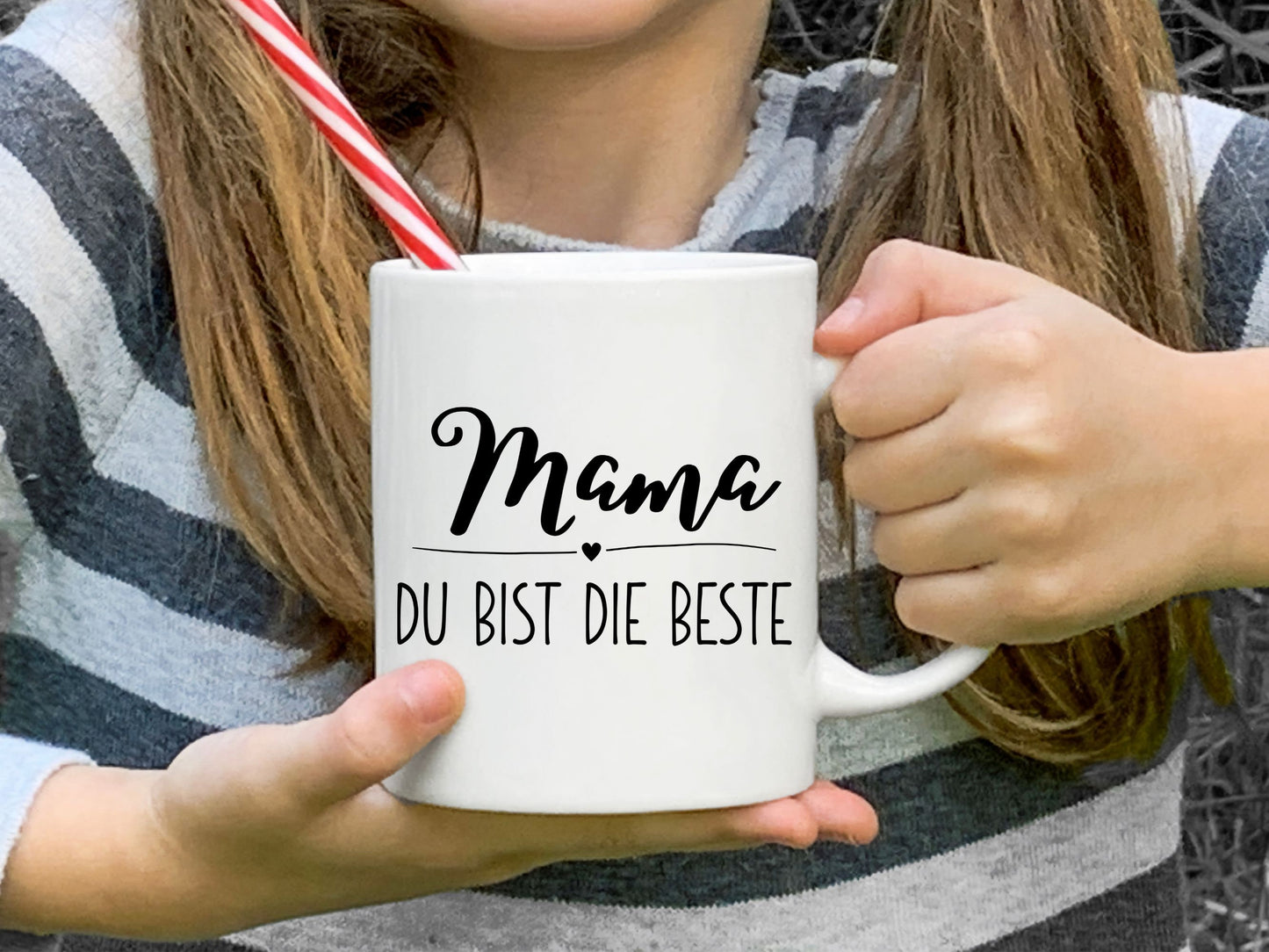 Personalisierbares Geschenk zum Muttertag, Tasse "Mama du bist die Beste", Muttertagsgeschenk, Mama Geburtsagsgeschenk, Geburtstag Mama